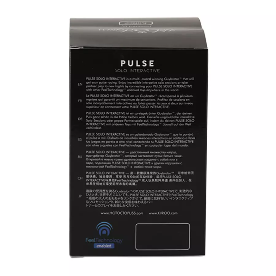 Kiiroo - Hot Octopuss Pulse Solo Interactive App Controlled Masturbator |  Hot Stuff Sex Shop