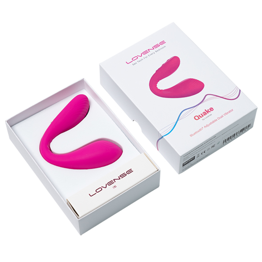 Lovense - Dolce (Quake) Adjustable Clitoris and G-Spot Couple Vibrator Toys for Her