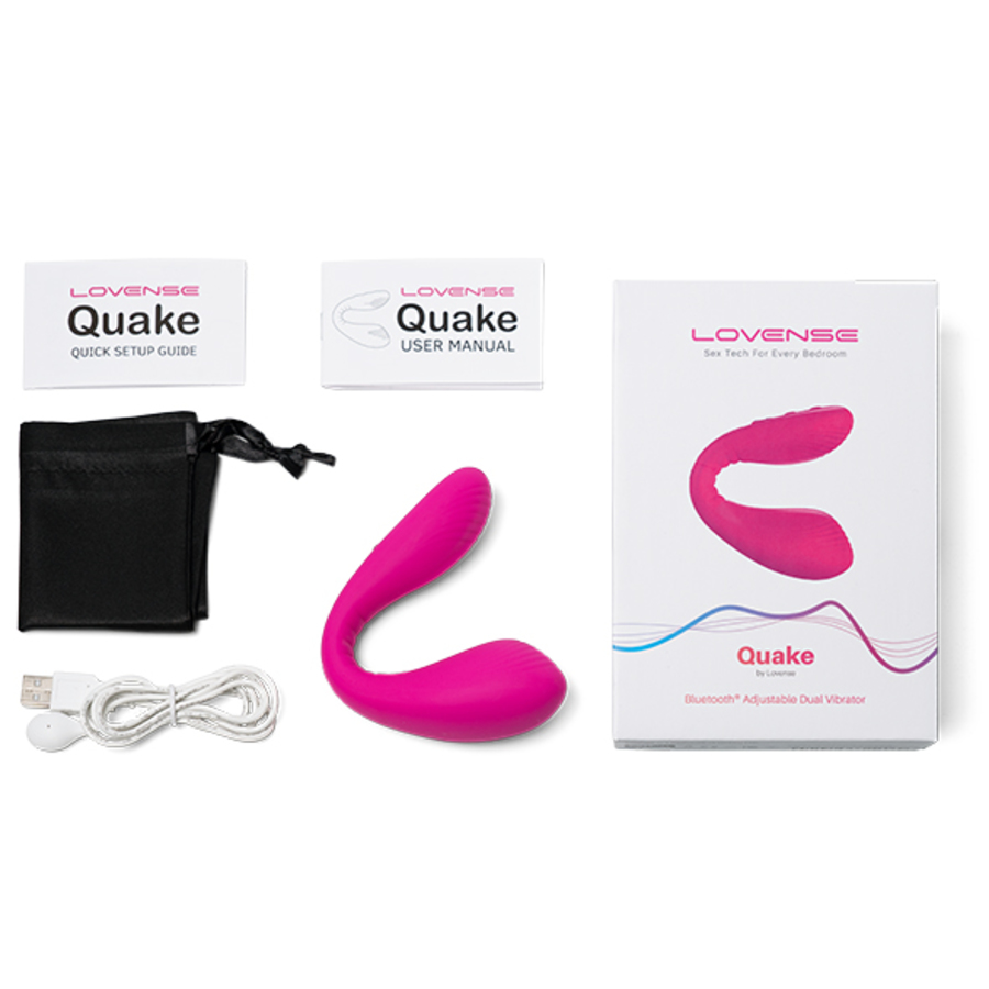 Lovense - Dolce (Quake) Adjustable Clitoris and G-Spot Couple Vibrator Toys for Her