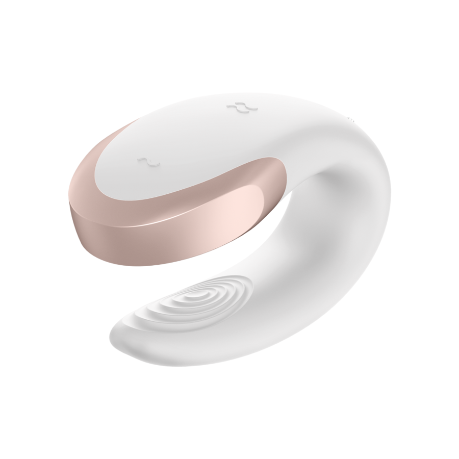 Satisfyer - Double Love Luxe Partner Vibrator App Bestuurbaar Vrouwen Speeltjes