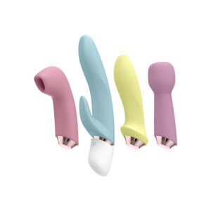 Satisfyer - Marvelous Four Air Pulse + Vibrator Set Vrouwen Speeltjes