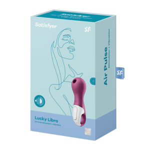 Satisfyer - Lucky Libra Air Pressure Vibrator USB-rechargeable Toys for Her