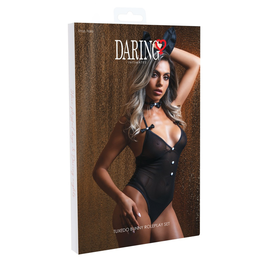 Daring Intimates - Tuxedo Bunny Roleplay Set Lingerie