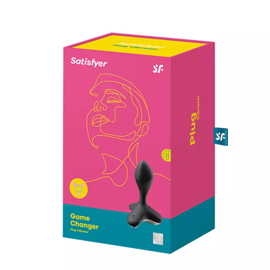 Satisfyer - Game Changer App Controlled Vibrating Anal Plug | Hot Stuff Sex  Shop
