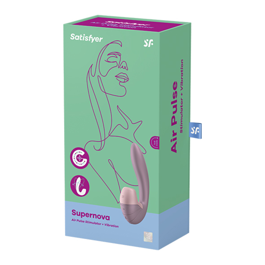 Satisfyer - Supernova Clitoris & G-Spot Luchtdruk Vibrator Vrouwen Speeltjes