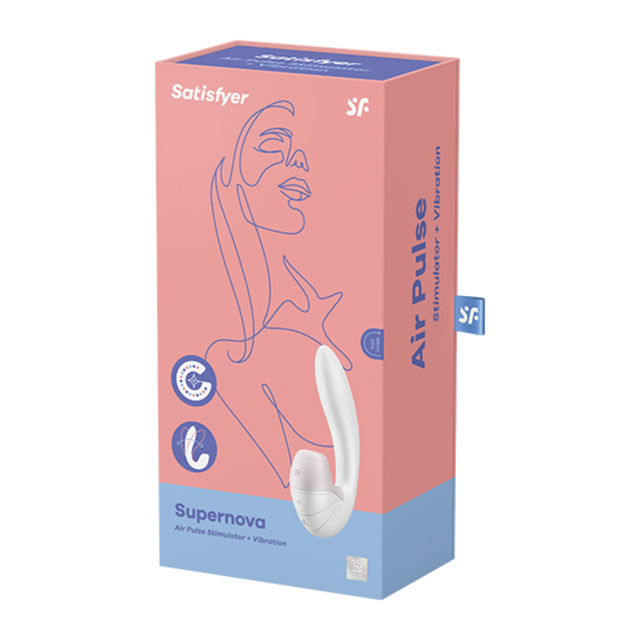 Satisfyer - Supernova Clitoris & G-Spot Luchtdruk Vibrator Vrouwen Speeltjes