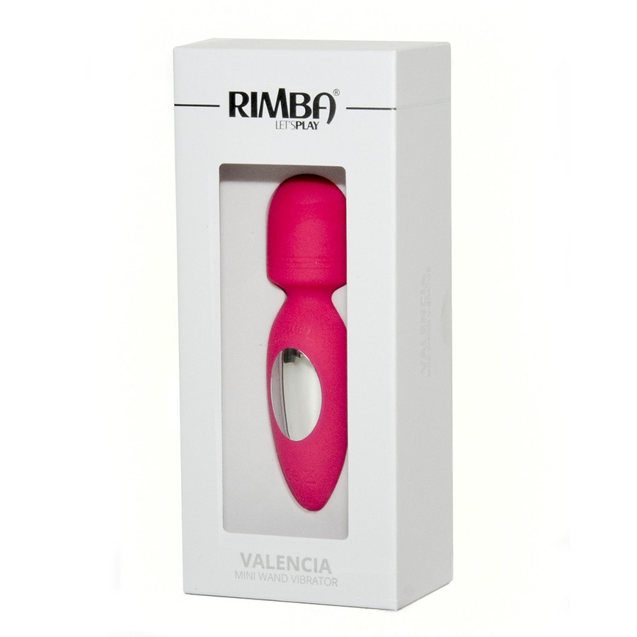 Rimba Toys - Valencia Mini Wand Vibrator USB-oplaadbaar Vrouwen Speeltjes