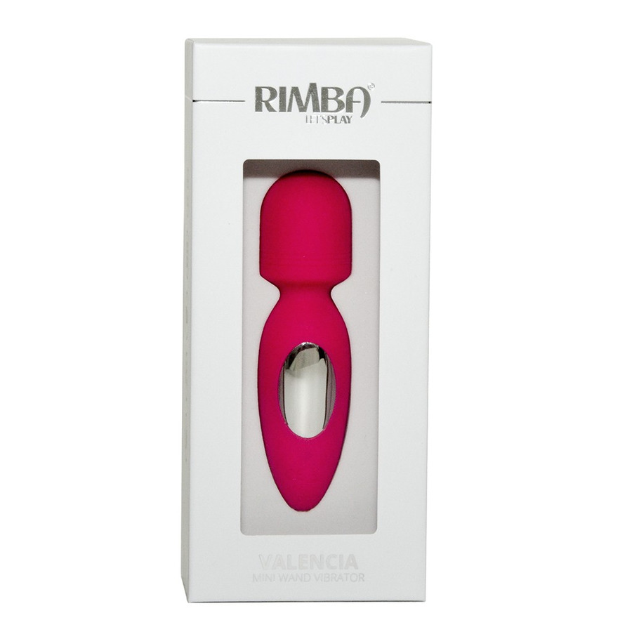 Rimba Toys - Valencia Mini Wand Vibrator USB-oplaadbaar Vrouwen Speeltjes