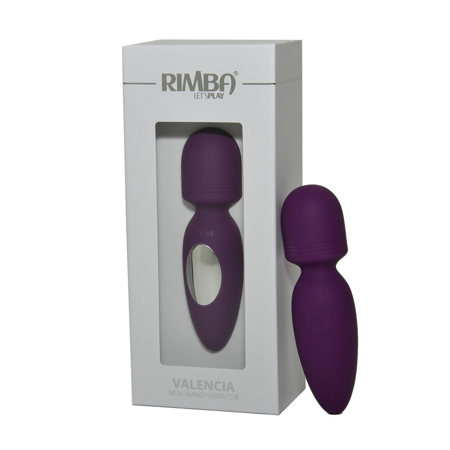 Rimba Toys - Valencia Mini Wand Vibrator USB-oplaadbaar Vrouwen Speeltjes