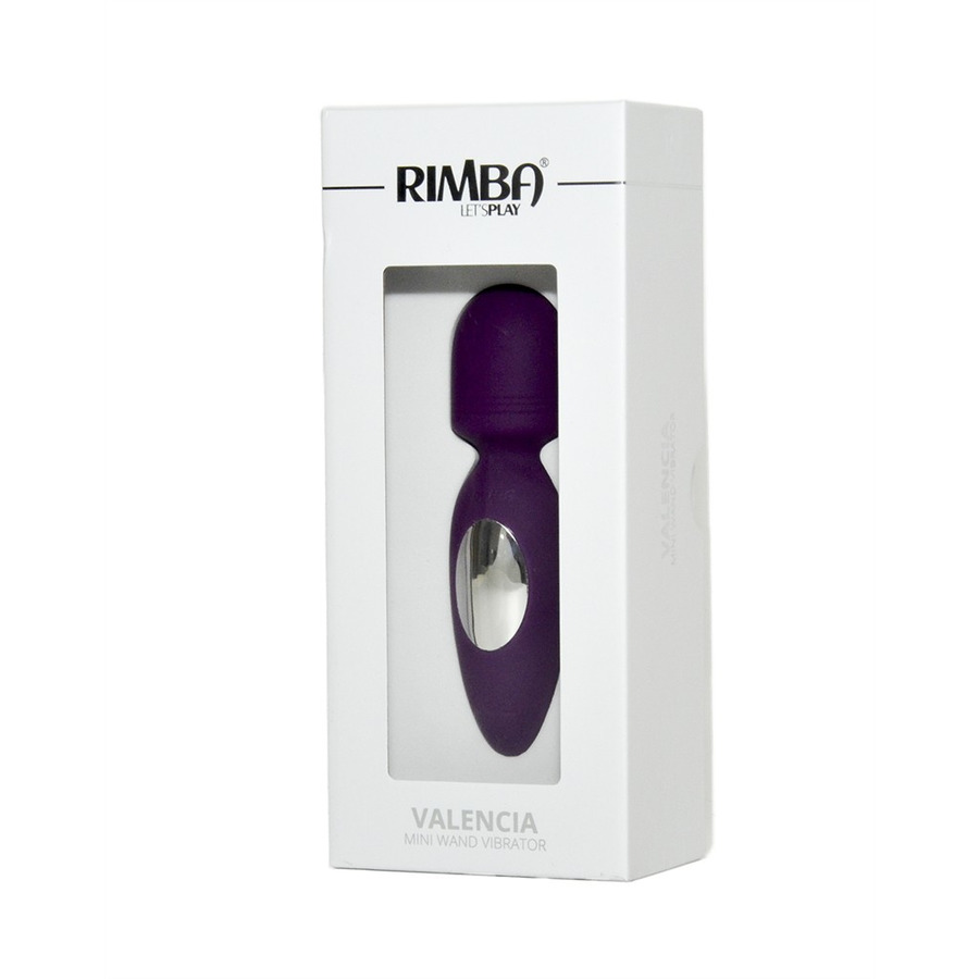 Rimba Toys - Valencia Mini Wand Vibrator USB-oplaadbaar Vrouwen Speeltjes