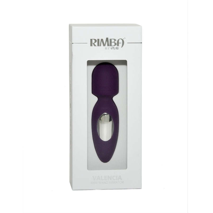 Rimba Toys - Valencia Mini Wand Vibrator USB-oplaadbaar Vrouwen Speeltjes