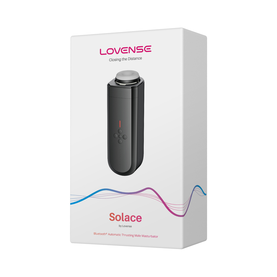 Lovense - Solace Automatic Thrusting App Controlled Masturbator Male Sextoys