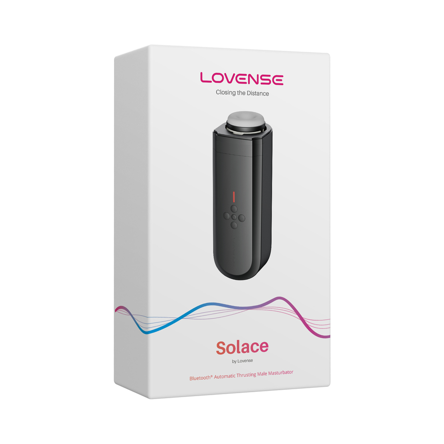 Lovense - Solace Automatic Thrusting App Controlled Masturbator Male Sextoys