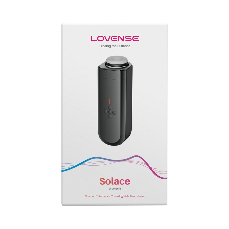 Lovense - Solace Automatic Thrusting App Controlled Masturbator Male Sextoys