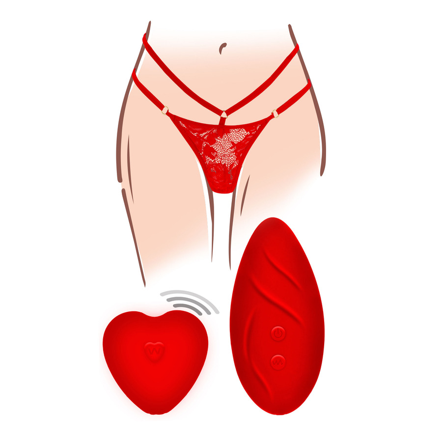 ToyJoy - Angel Panty Vibrator met Remote Vrouwen Speeltjes
