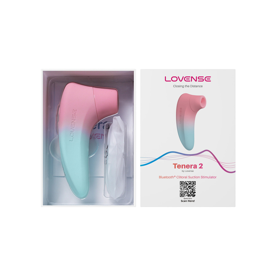 Lovense - Tenera 2 Elegante Air Pressure Stimulator met Slimme App-Besturing 