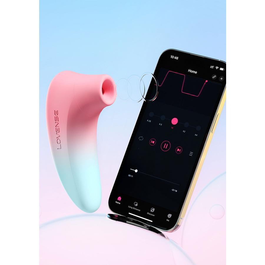 Lovense - Tenera 2 Elegante Air Pressure Stimulator met Slimme App-Besturing 