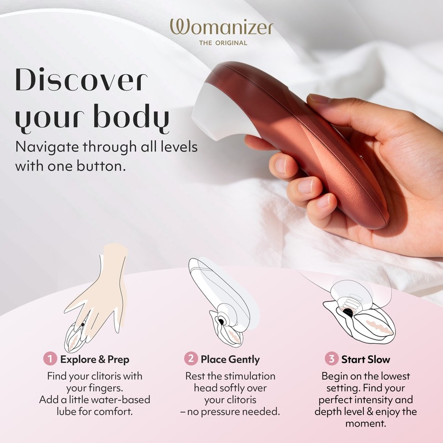 Womanizer - Pro Air Pressure Clitoris Stimulator Vrouwen Speeltjes