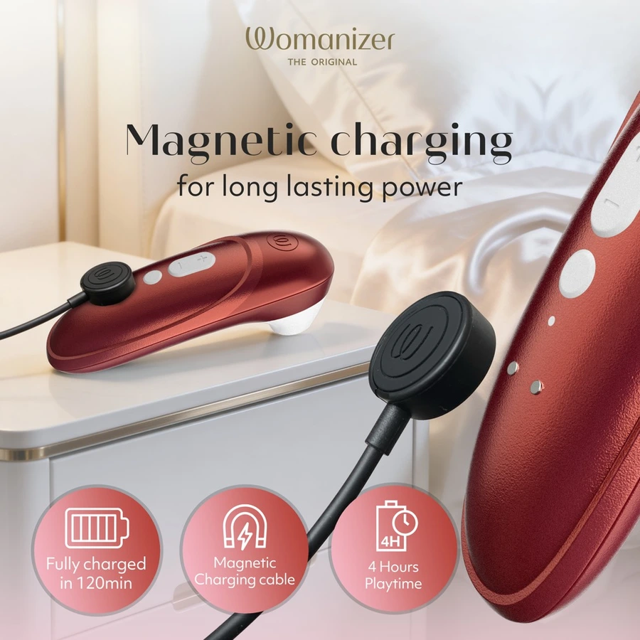 Womanizer - Pro Air Pressure Clitoris Stimulator | Hot Stuff Sex Shop