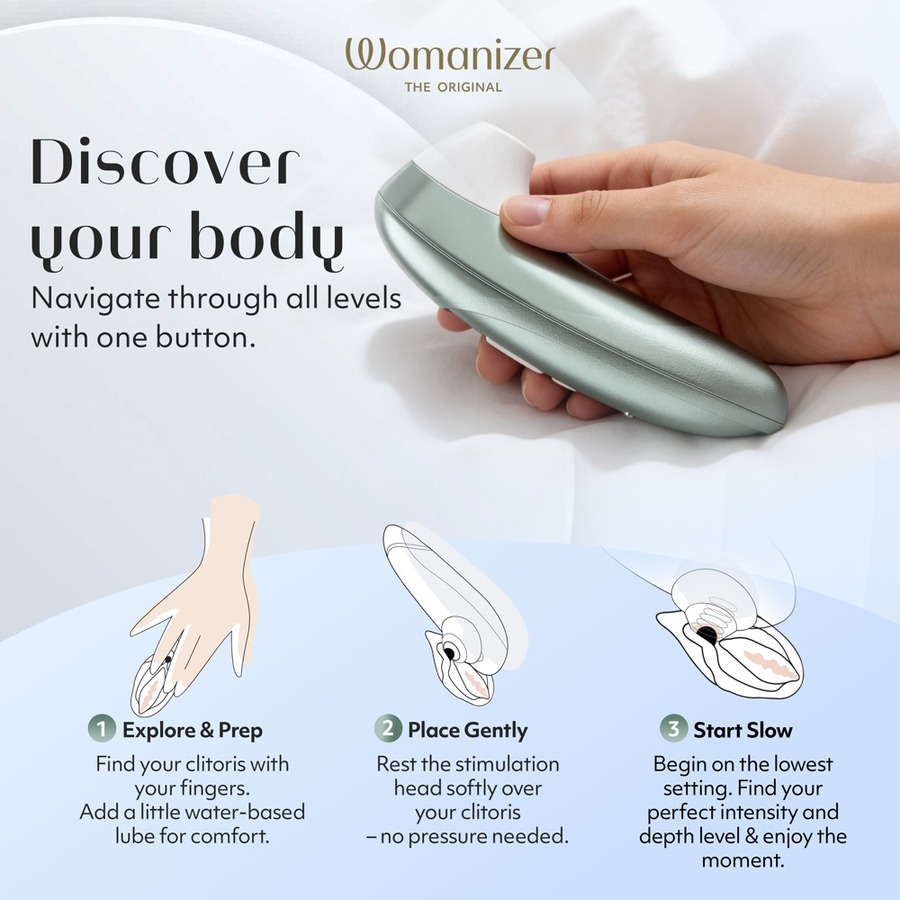 Womanizer - Pro Air Pressure Clitoris Stimulator Vrouwen Speeltjes