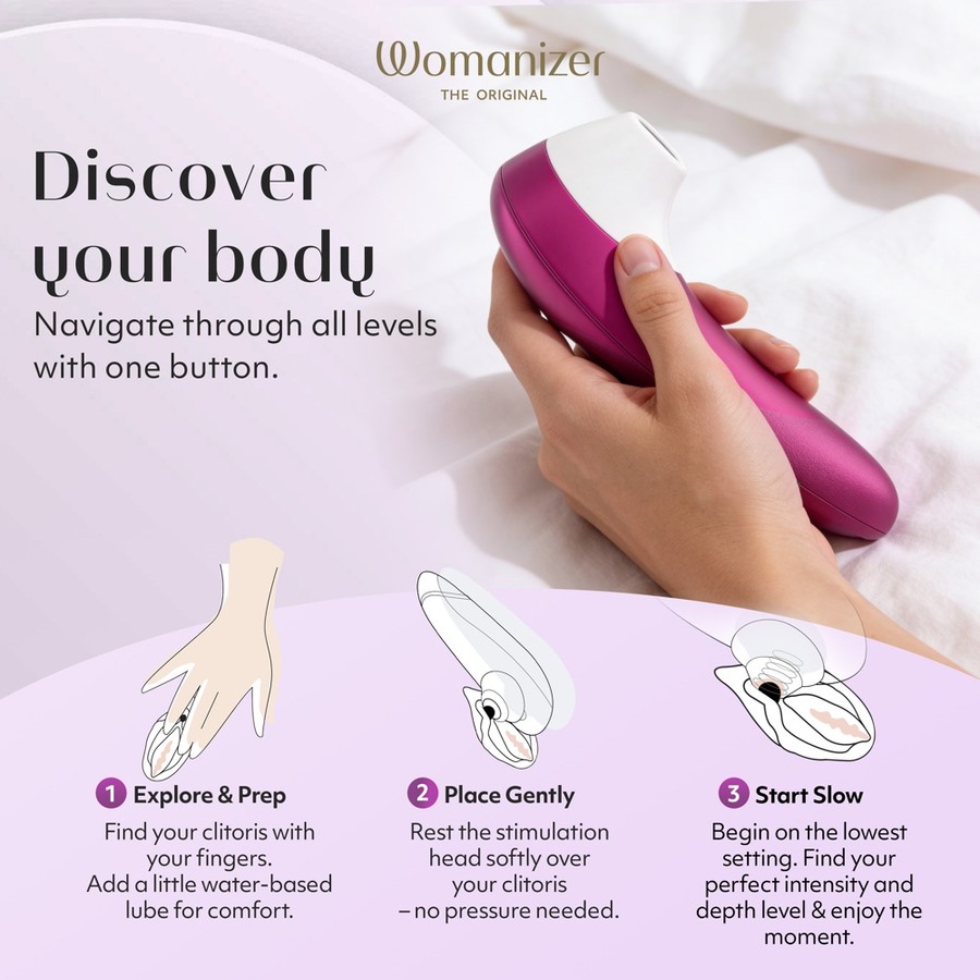 Womanizer - Pro Air Pressure Clitoris Stimulator Vrouwen Speeltjes